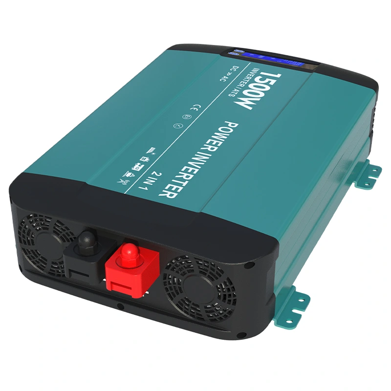 1500w Pure Sine Wave Inverter Med Bypass Funktion HK1500PT
