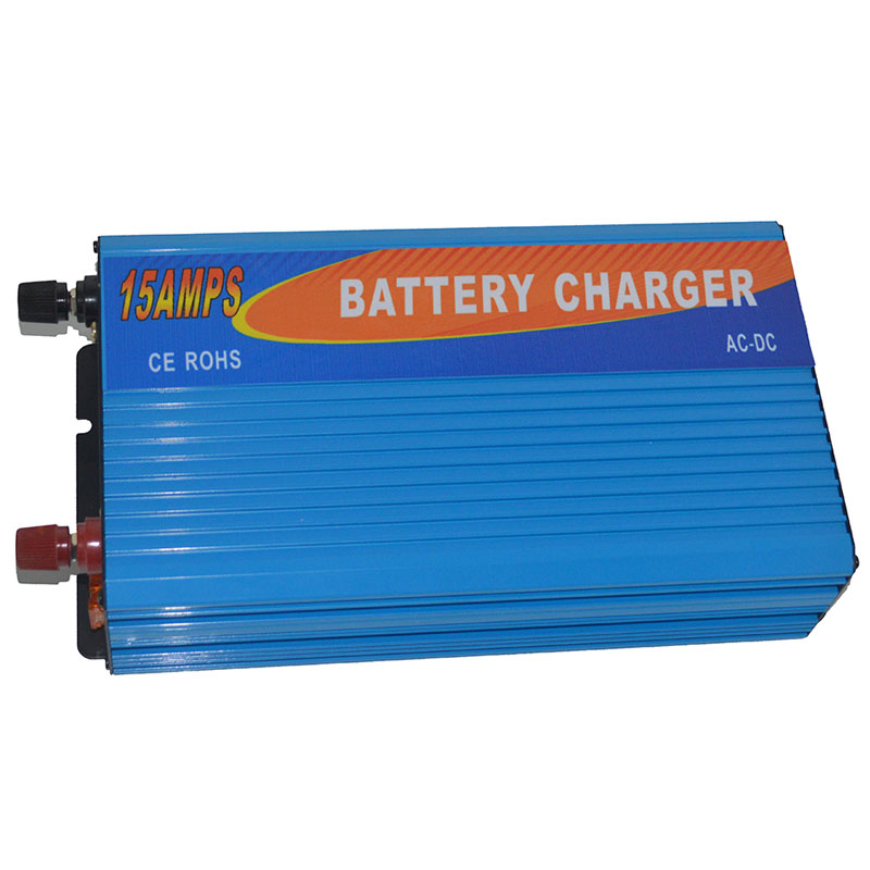 12V 15A batterioplader