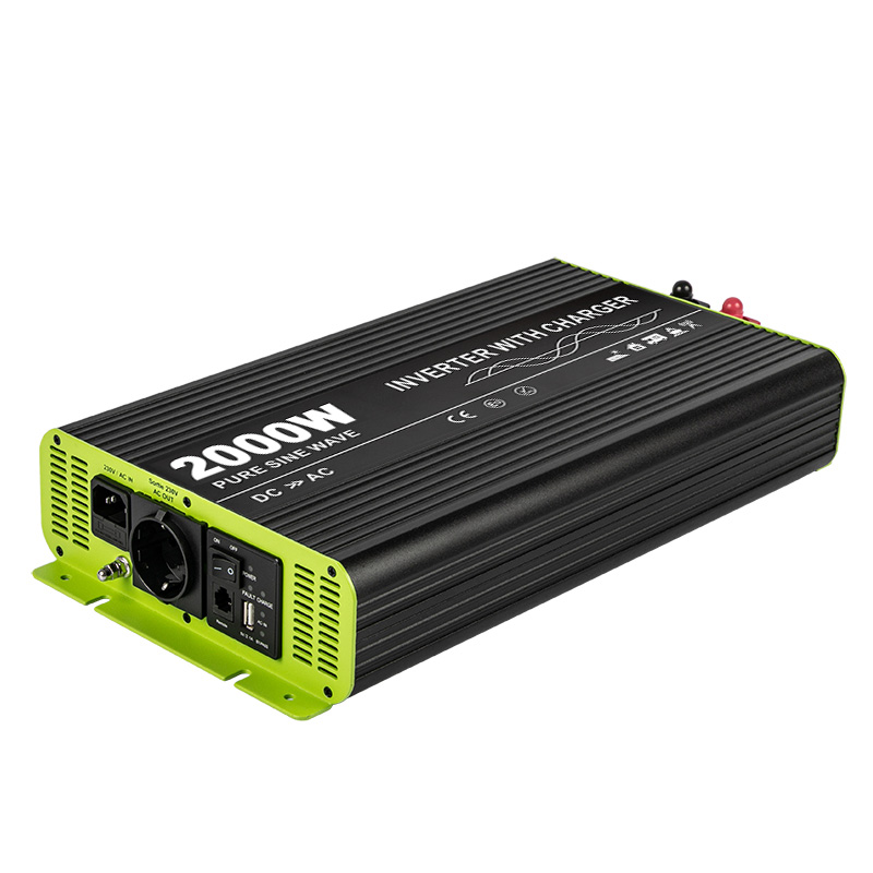 2000w Pure Sine Wave Inverter med oplader