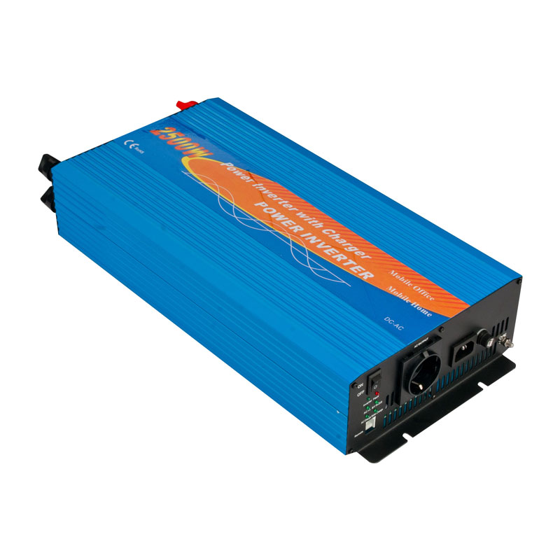 2500w inverter med batterioplader