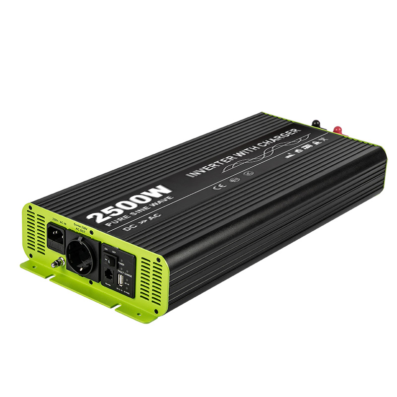 2500w Pure Sine Wave Inverter med oplader