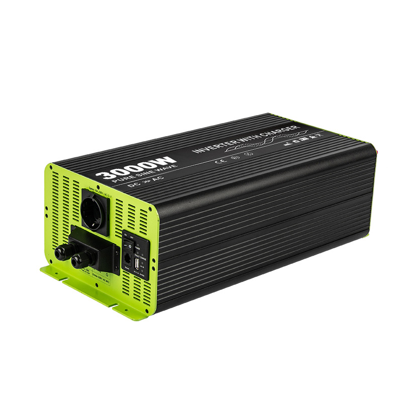 3000W Pure Sine Wave Inverter med oplader