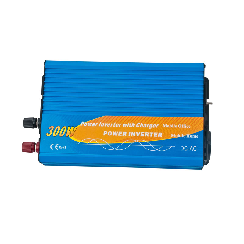 300w inverter med batterioplader