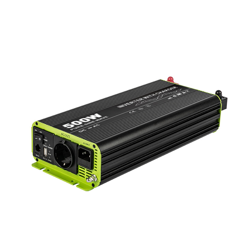 500w Pure Sine Wave Inverter med oplader