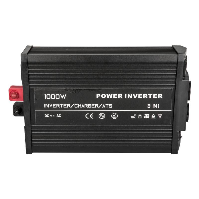 Ny design 1000w inverter med batterioplader