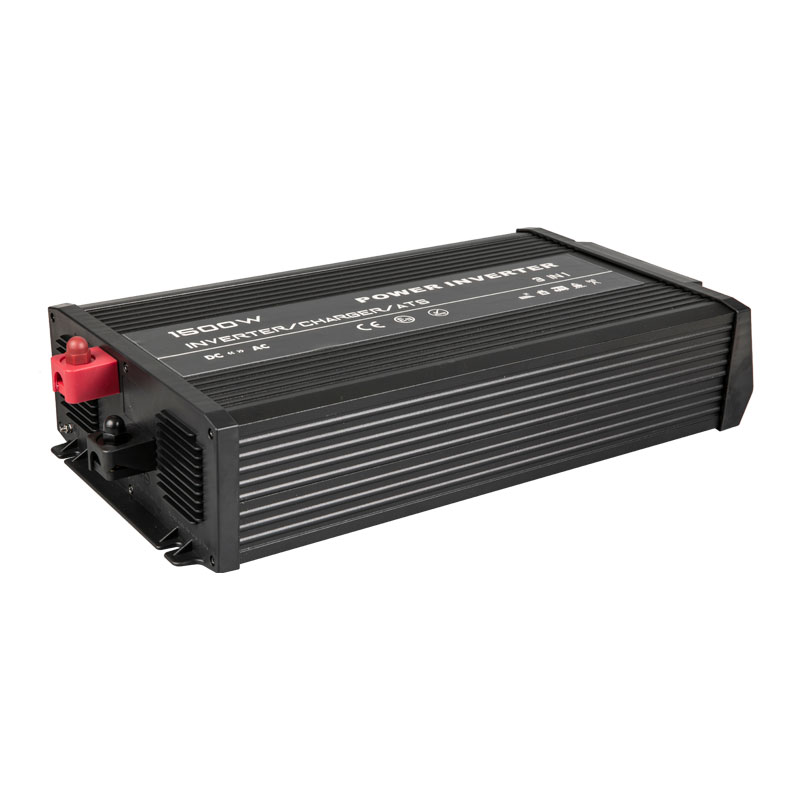 Ny design 1500w inverter med batterioplader