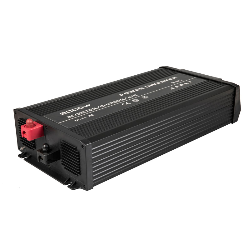 Ny design 2000w inverter med batterioplader